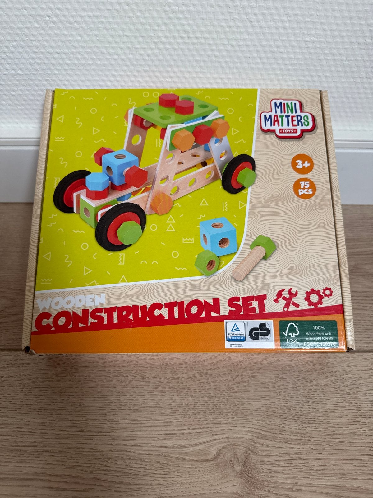 Mini Matters Houten Constructie Set - Nieuw in doos, Ophalen, Nieuw, Overige merken