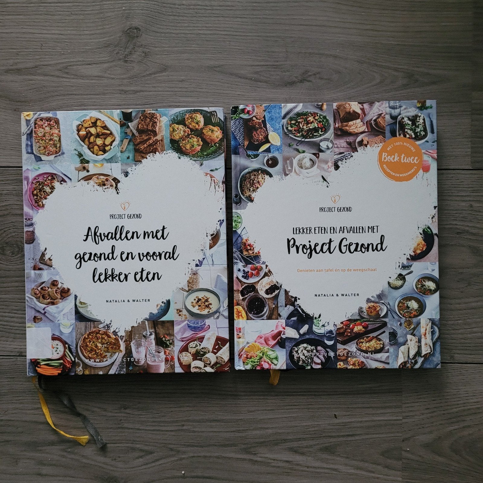 Project Gezond kookboeken Afvallen met lekker eten (2 boeken, Gezond koken, Voorgerechten en Soepen, Ophalen of Verzenden, Zo goed als nieuw