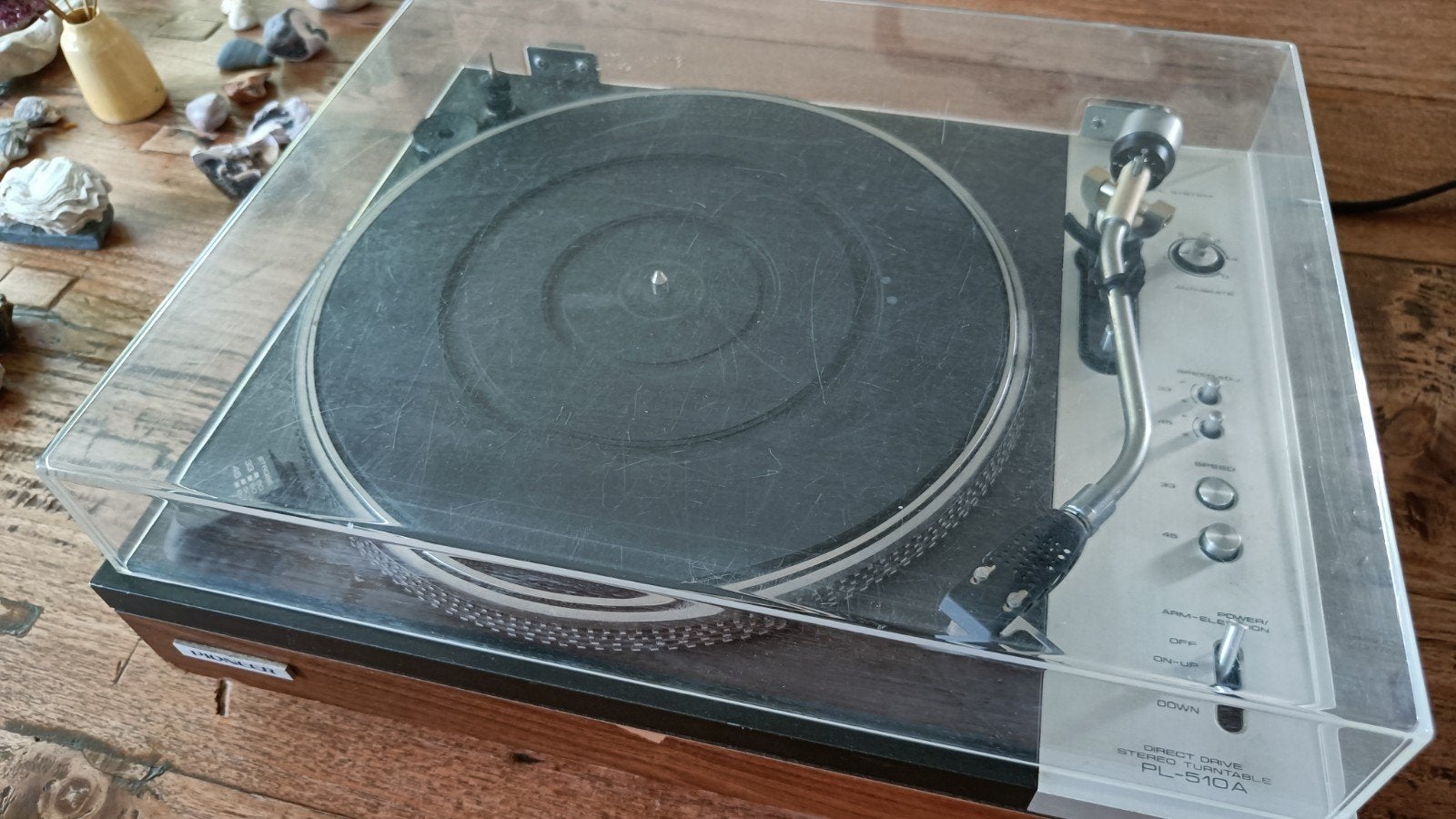 Pioneer PL-510A Direct Drive Platenspeler met Akai PC-100, Ophalen, Gebruikt, Pioneer