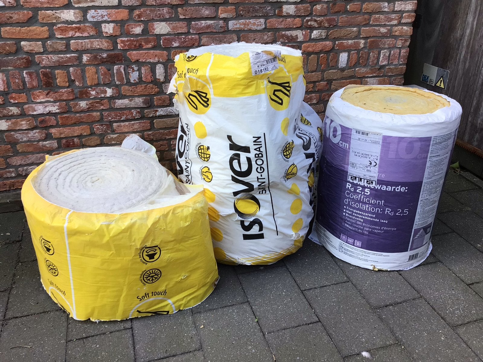 5 rollen isolatie over na verbouwing, Ophalen, Nieuw, 15 m² of meer, Vloerisolatie