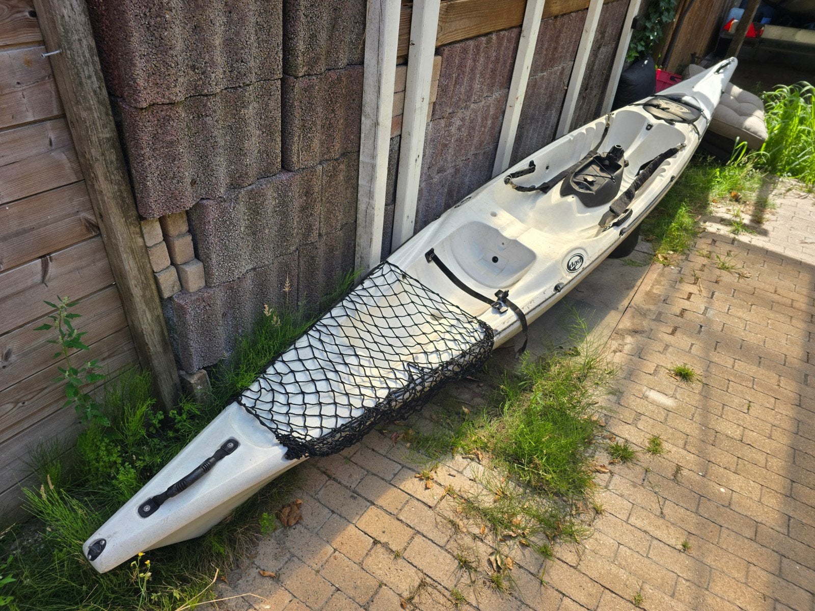 Stabiele 1-persoons kajak - Ideaal voor beginners, Watersport en Boten, Kajaks, Gebruikt, 1-persoons, Ophalen of Verzenden