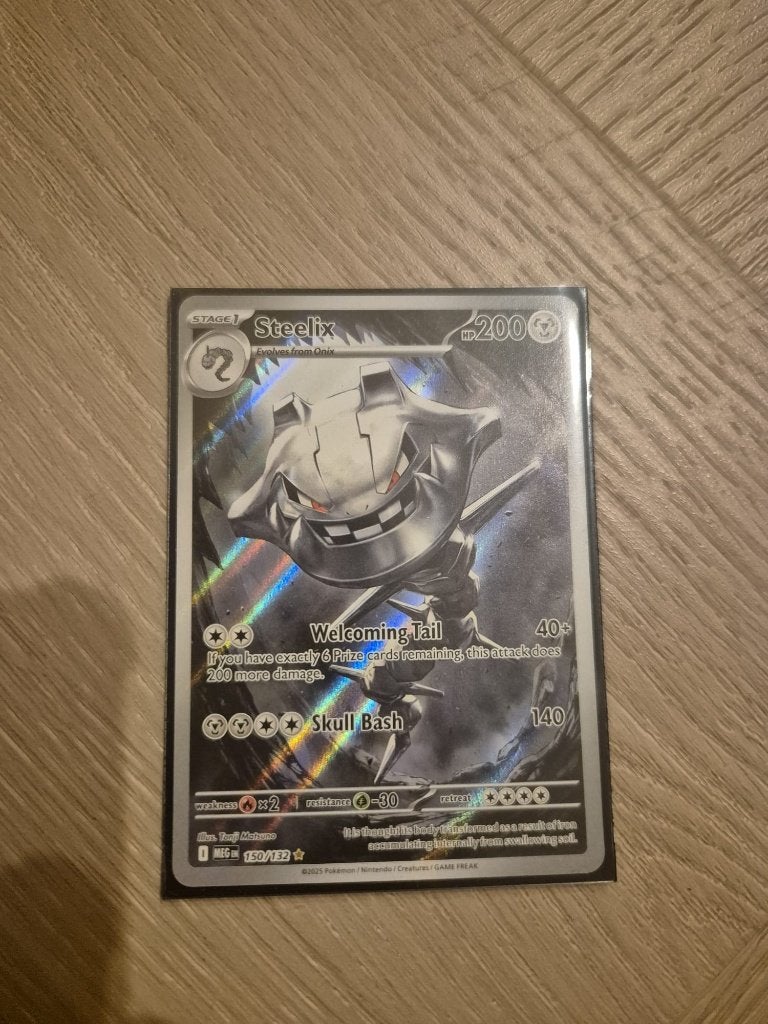 Steelix 150/132 NM - Pokemon, Ophalen of Verzenden, Nieuw, Losse kaart, Foil