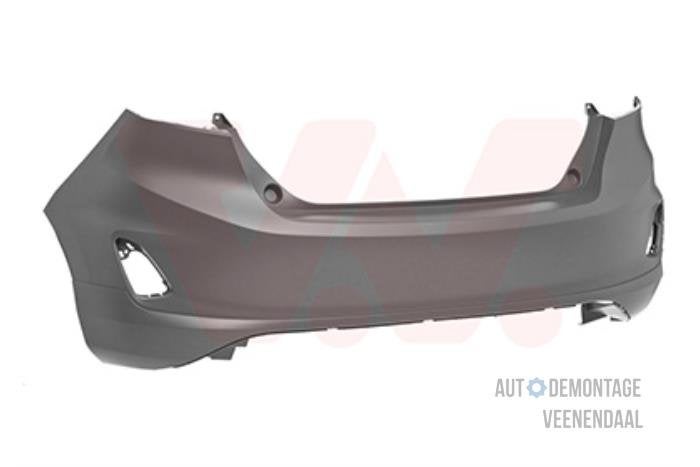 Achterbumper van een Ford Fiesta, -, -, Nieuw, Ophalen of Verzenden