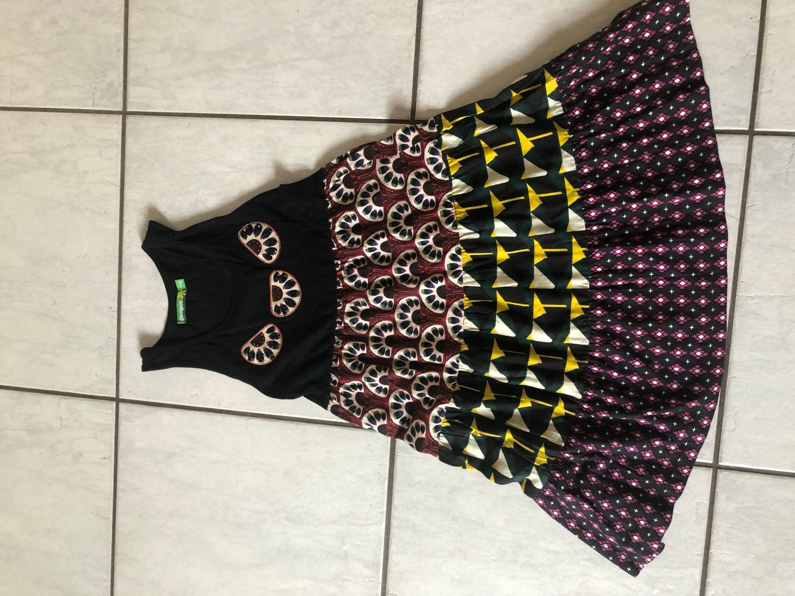 Desigual jurk, mt. 11/12 (146/152), Ophalen of Verzenden, Zo goed als nieuw, Meisje, Jurk of Rok