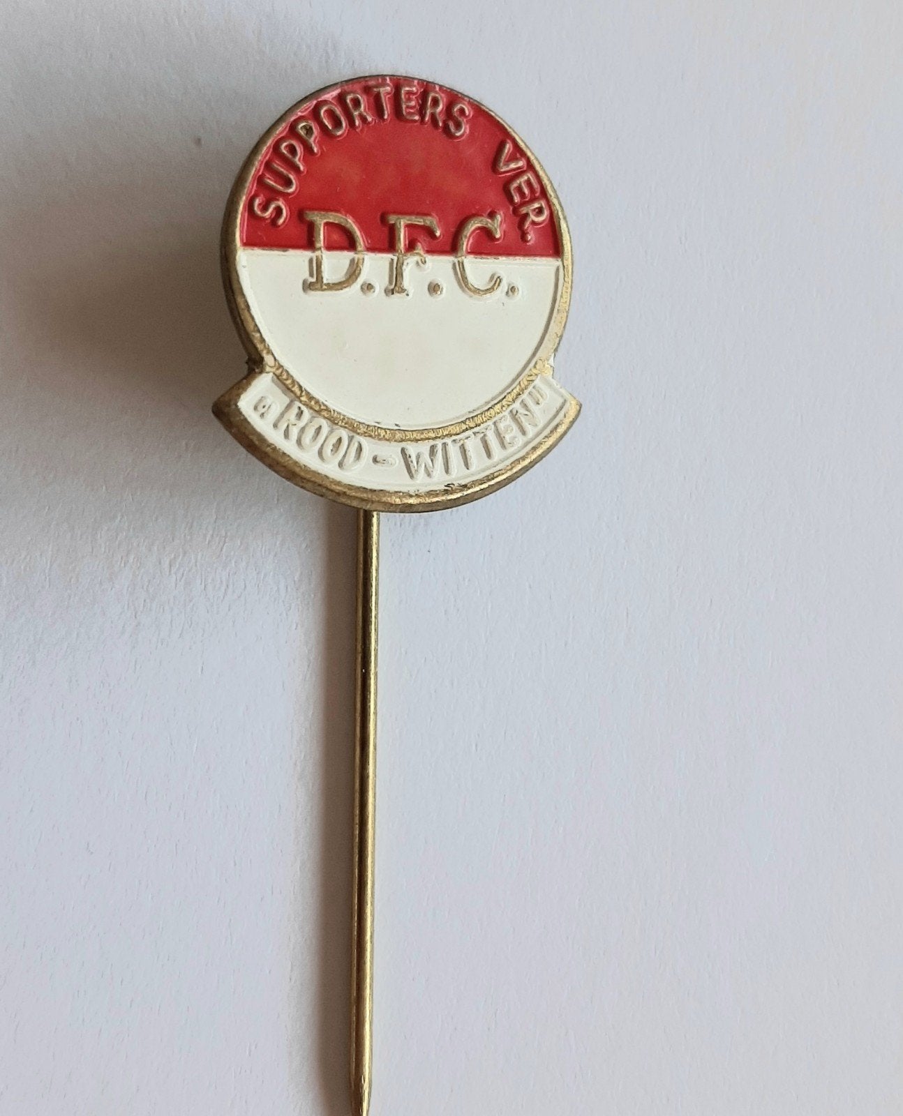 SPELDJE, VOETBAL, DFC VOETBALCLUB, "DE ROOD WITTEN", Verzenden, Gebruikt, Sport