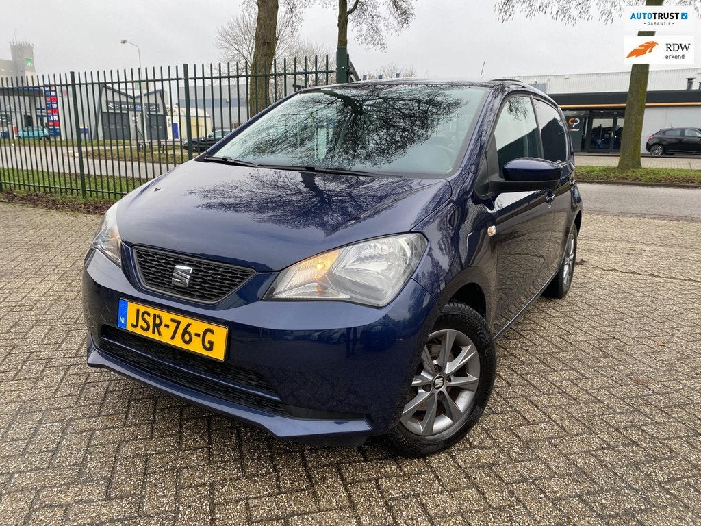 Seat MII 1.0 Sport Cruise Stoelverw Tel Nav Pano, Auto's, Seat, Bedrijf, Te koop, Mii, ABS, Airbags, Airconditioning, Automatische klimaatregeling