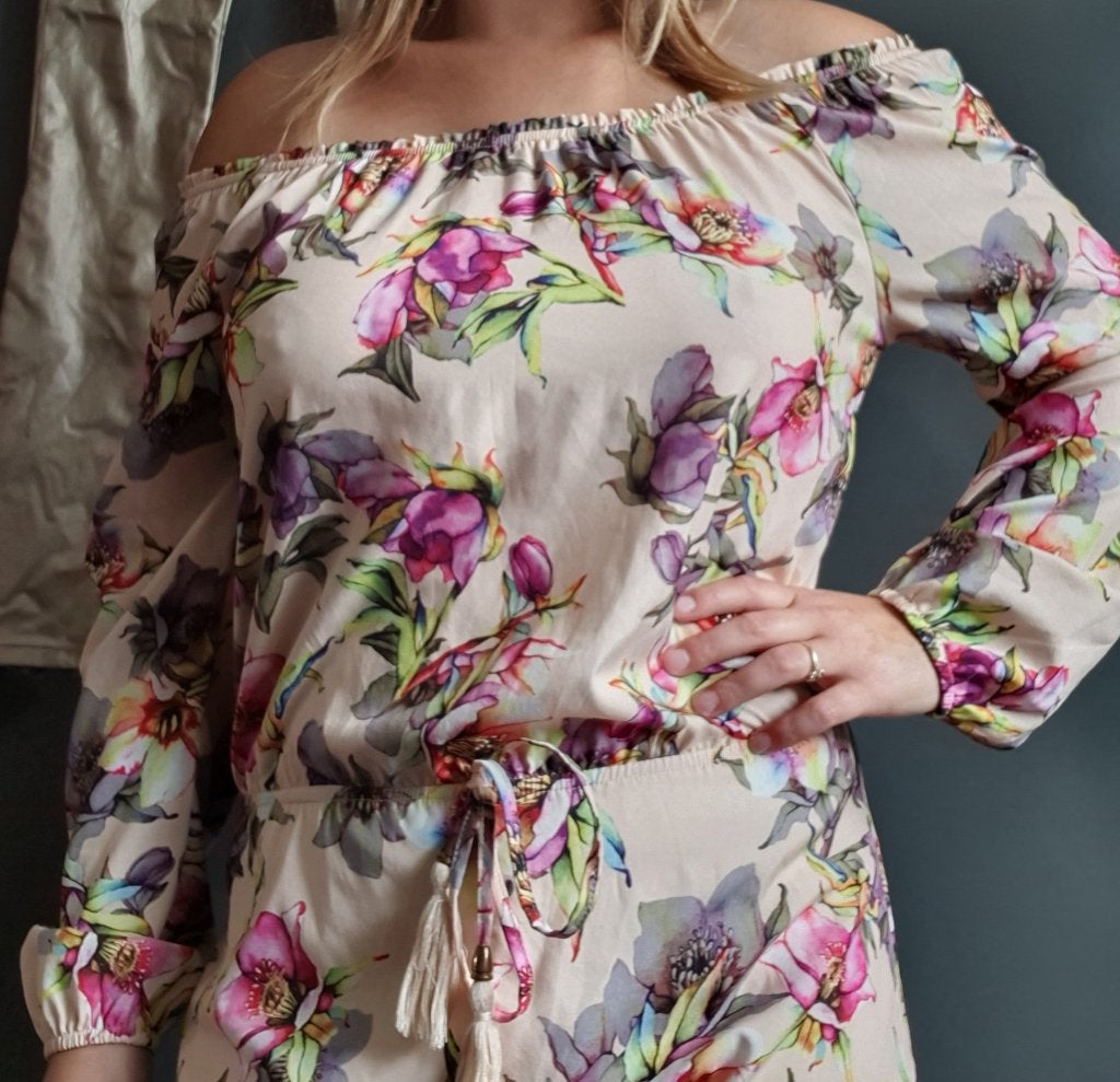 Delousion Floral Playsuit | Maat S (36), Ophalen of Verzenden, Zo goed als nieuw, Maat 36 (S)