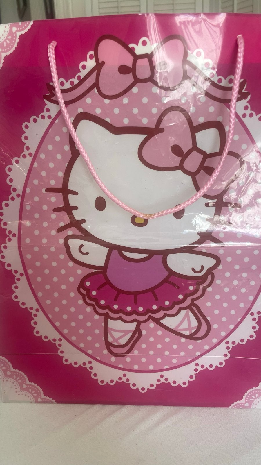 Leuke Hello Kitty kunstof kadotas, Ophalen of Verzenden, Zo goed als nieuw
