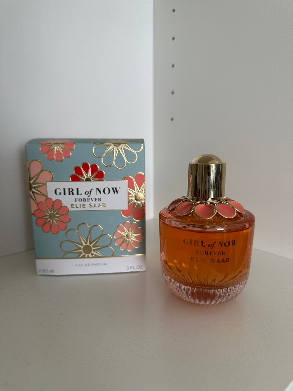 Elie Saab Girl of now Forever Eau de Parfum 90 ML, Ophalen of Verzenden, Zo goed als nieuw