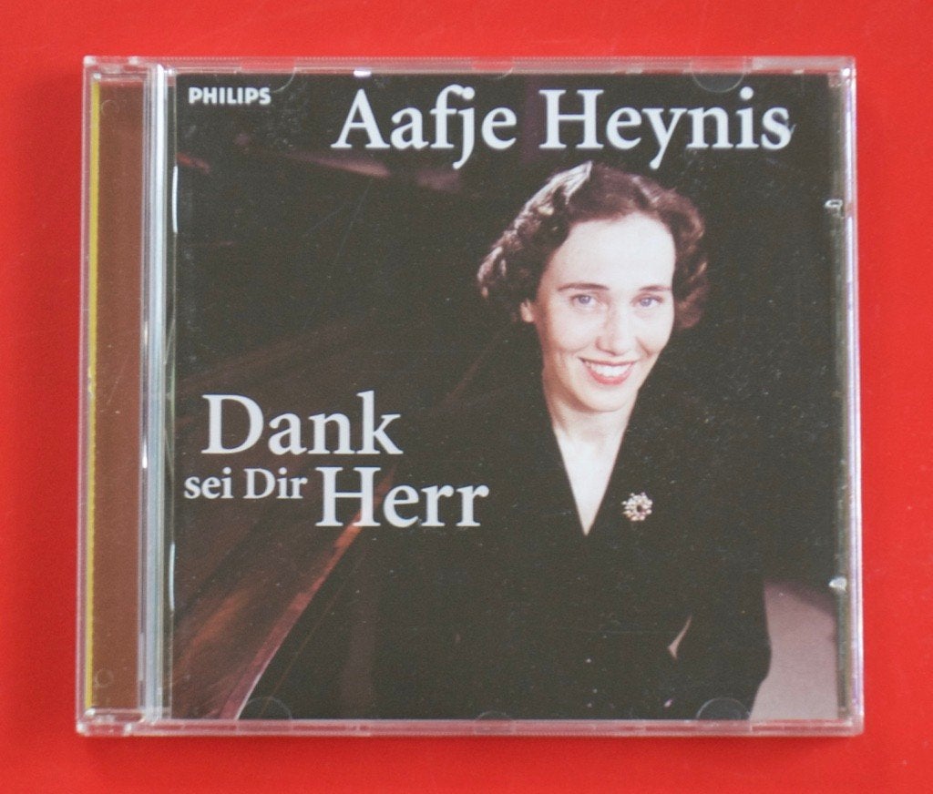 cd Aafje Heynis Dank sei dir Herr uit 1999 klassiekers, Cd's en Dvd's, Cd's | Klassiek, Gebruikt, Ophalen of Verzenden, Classicisme