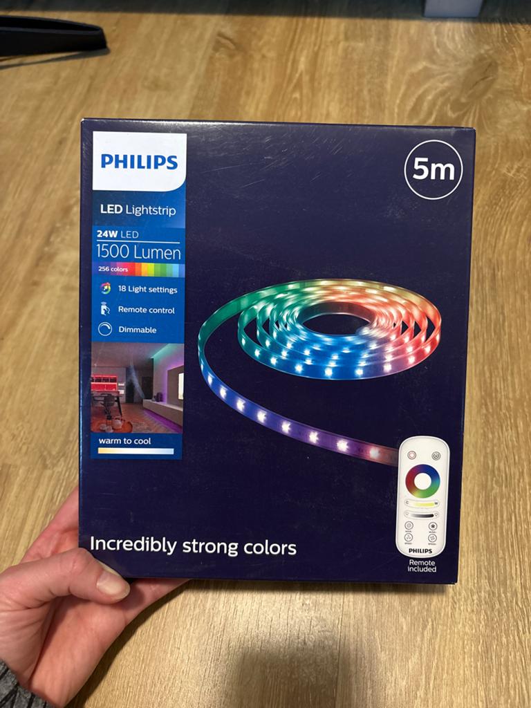 Philips LED Lightstrip 5m - Nieuw in doos, Ophalen of Verzenden, Nieuw