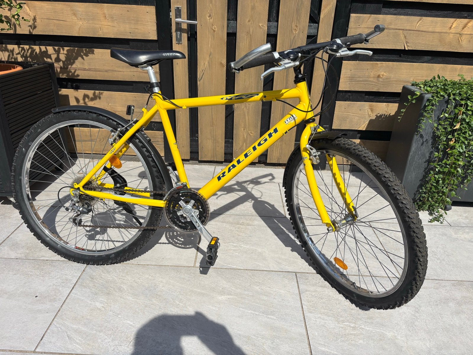 Raleigh Mountainbike framemaat 47 Geel - Goede Staat, Gebruikt, 49 tot 53 cm, Geen vering, Ophalen
