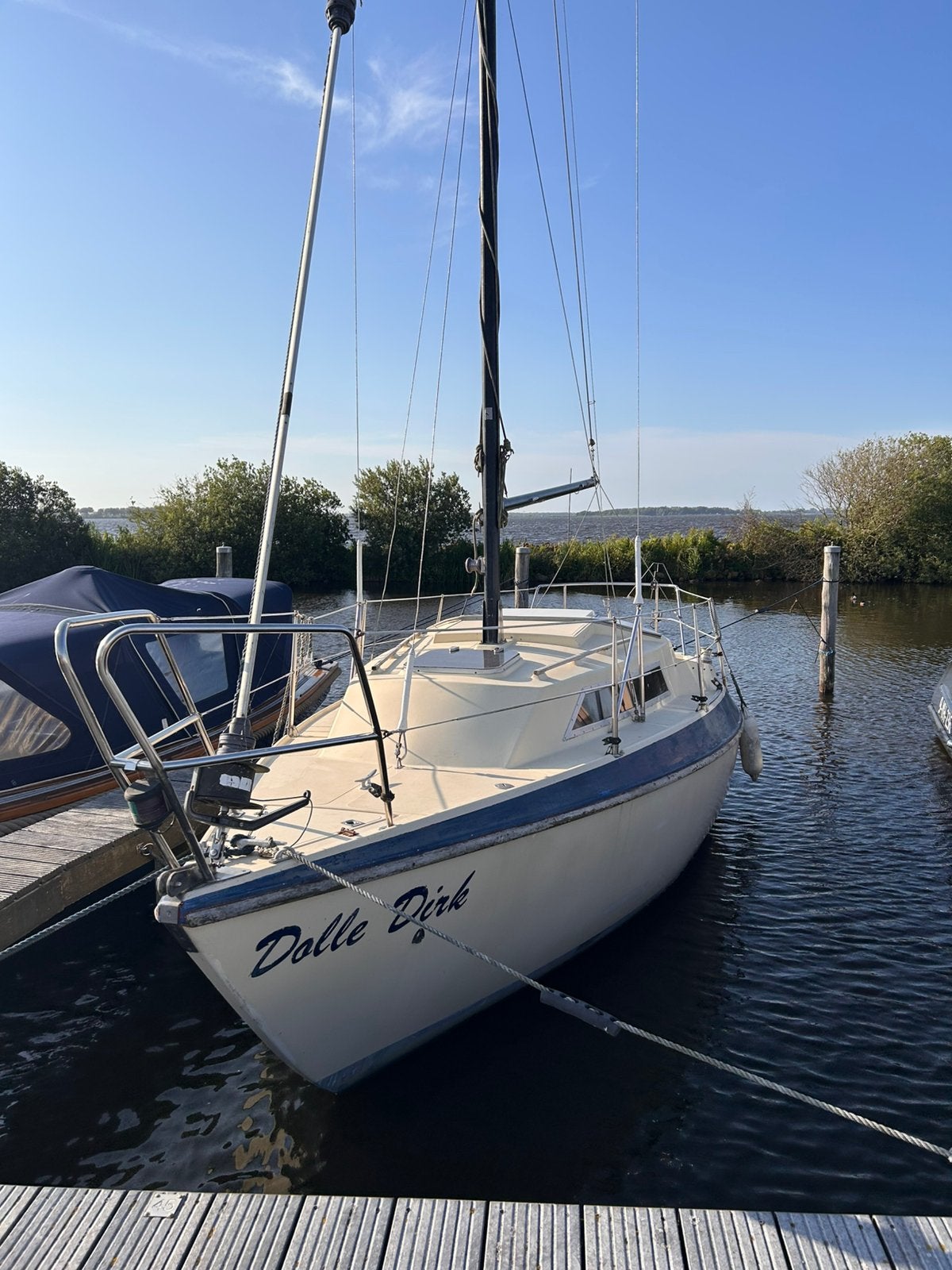 Zeilboot Topaas - vaarklaar incl. stallingstrailer en bbm, Ophalen, Zo goed als nieuw