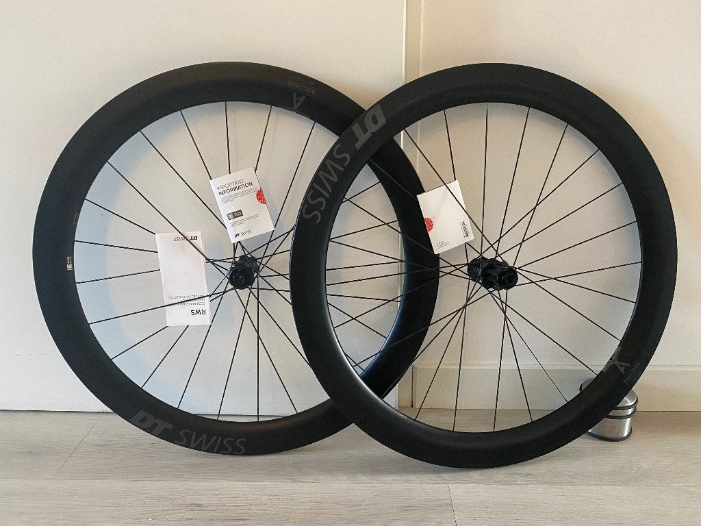 DT Swiss ARC 1600 wielen, DT Swiss, Nieuw, Racefiets, Carbon
