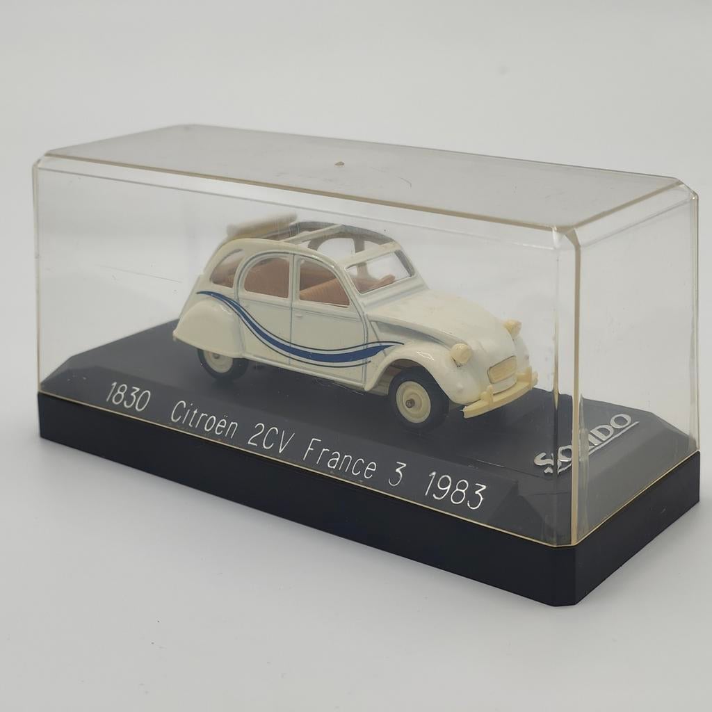 Citroën 2CV France 3 1983 door Solido No 1830, Hobby en Vrije tijd, Modelauto's | 1:87, Ophalen of Verzenden, Nieuw, Auto, Overige merken