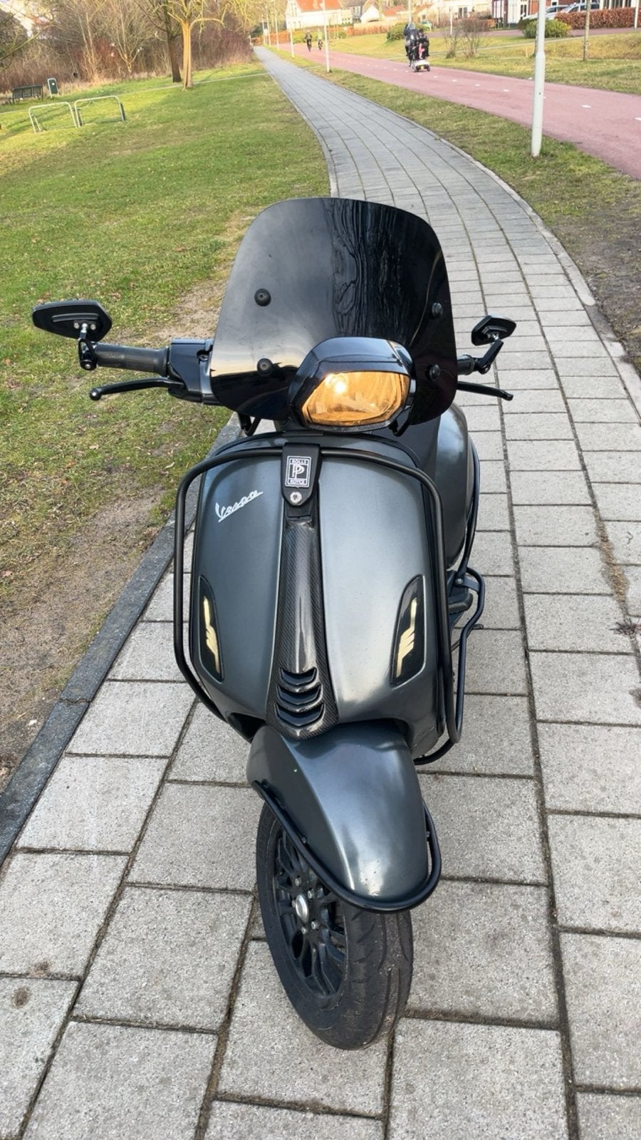 Vespa sprint 80cc, Ophalen, Maximaal 45 km/u, Vespa S, Zo goed als nieuw