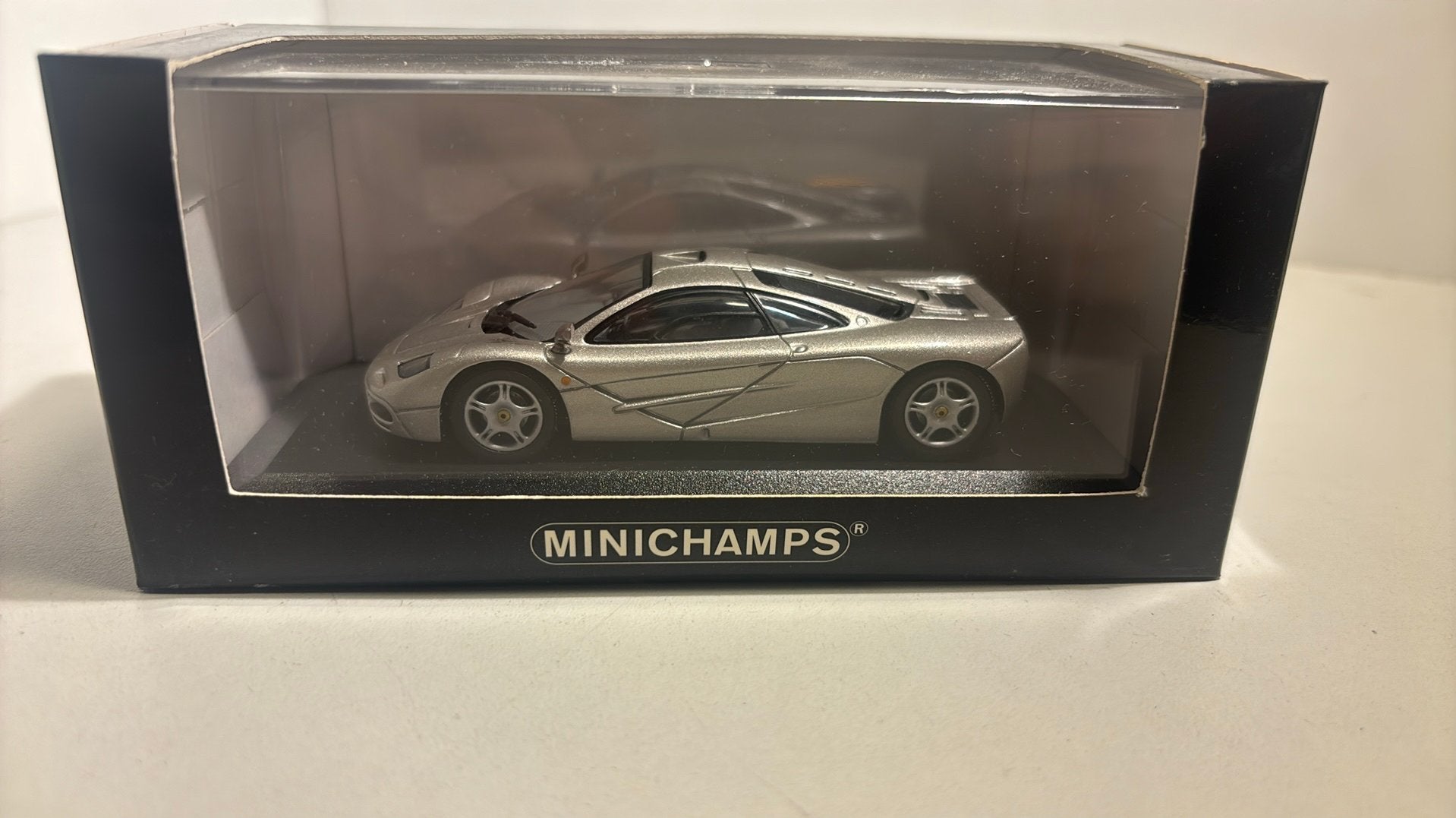 McLaren f1 minichamps 1.43, Auto, Ophalen of Verzenden, MiniChamps, A