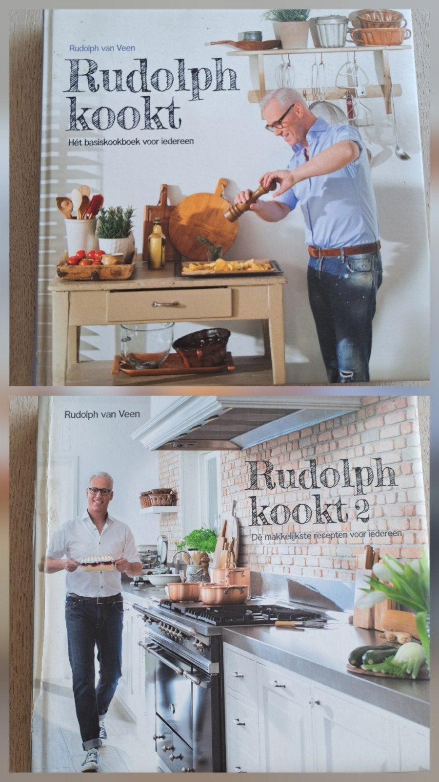 Rudolph kookt 1 en 2 - Rudolph van Veen, Ophalen of Verzenden, Zo goed als nieuw