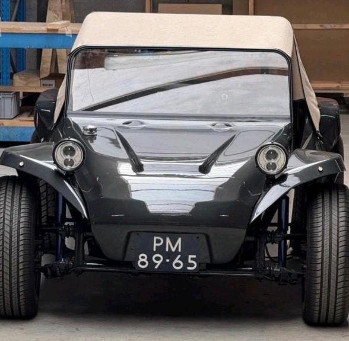 Unieke VW Buggy - 1835cc - Klaar voor avontuur!, Auto's, Cabriolet, Zwart, Particulier, Te koop