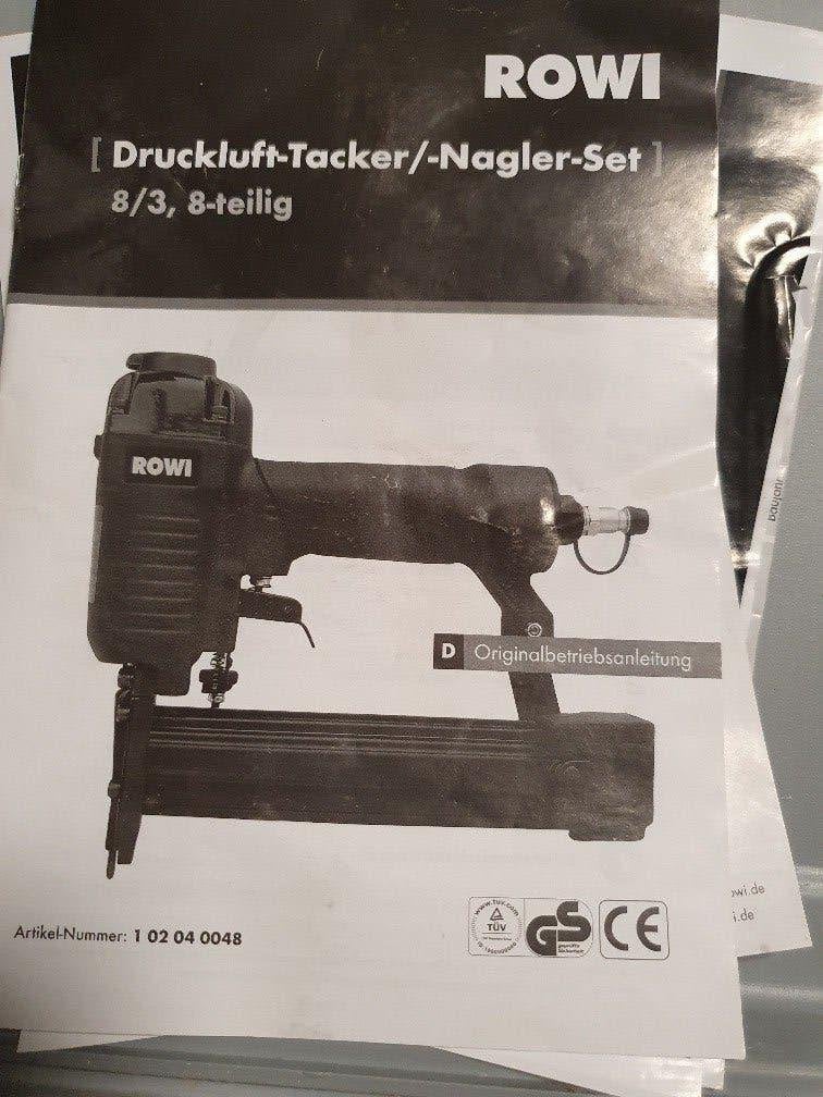 Drukluchtnagelmachine, Doe-het-zelf en Verbouw, Ophalen, Zo goed als nieuw