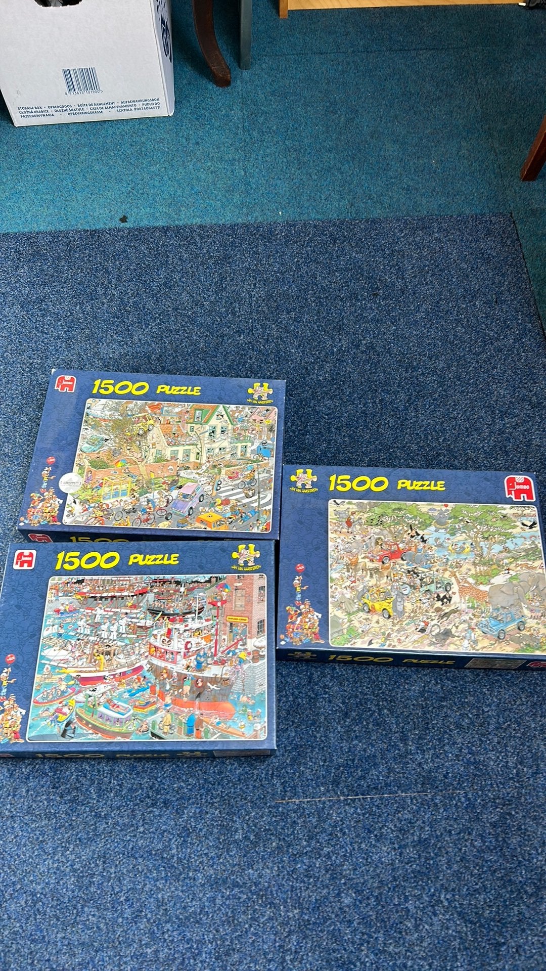Van Haasteren puzzels, Ophalen, 500 t/m 1500 stukjes, Zo goed als nieuw