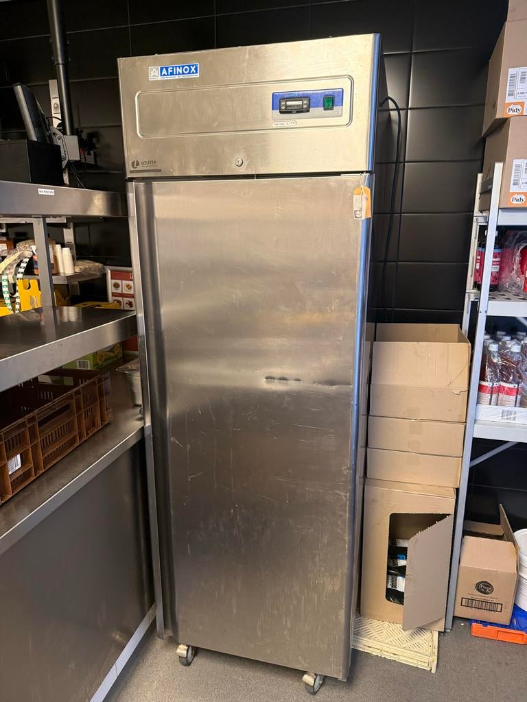 Professionele RVS Koelkast - Afinox Louter, Ophalen, 200 liter of meer, 60 cm of meer, 160 cm of meer