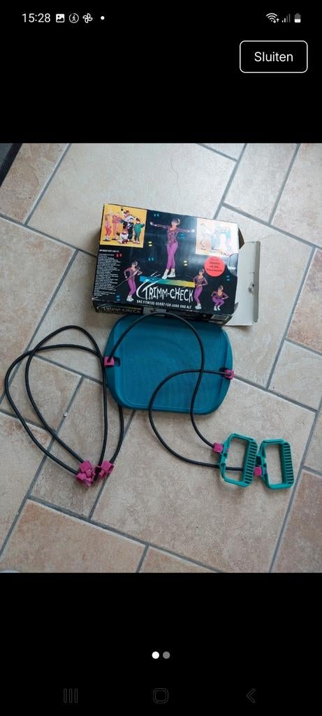 Trimm-Check Fitnessapparaat - Vintage Home Gym, Ophalen of Verzenden, Gebruikt, Benen, Overige typen
