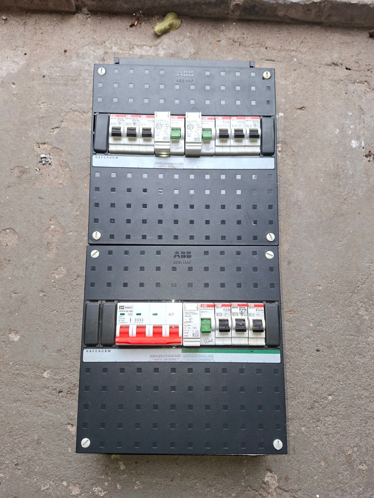 abb 3fase groepenkast meterkast, Ophalen of Verzenden, Overige typen