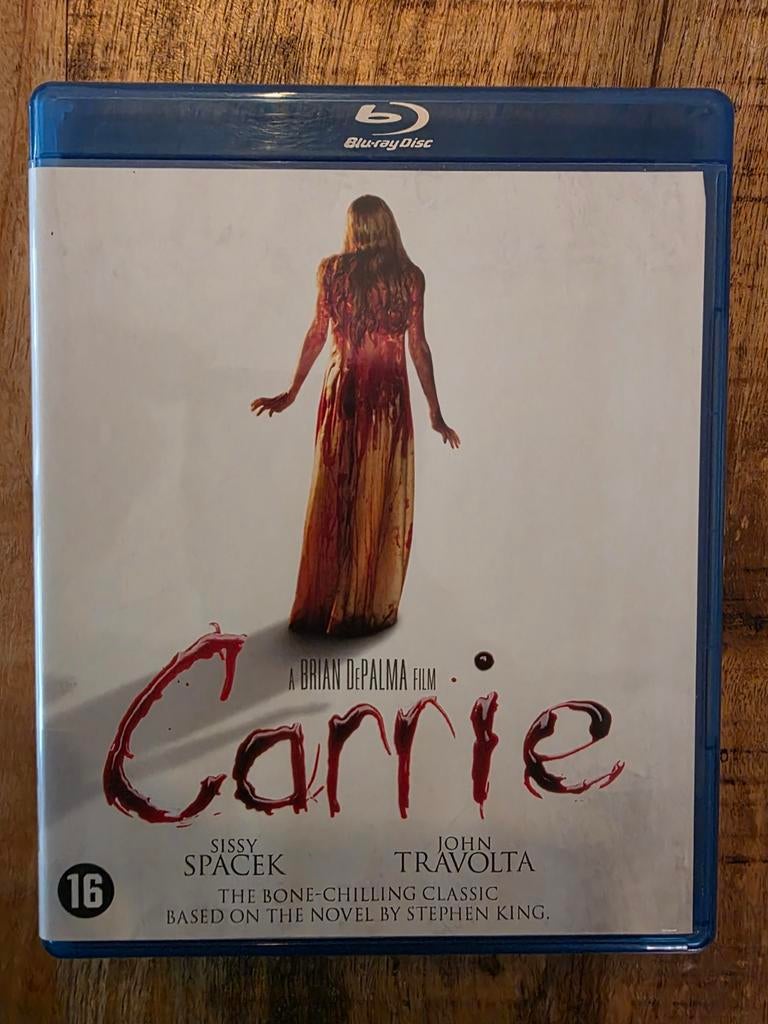 Carrie Blu-ray (Stephen King Klassieker), Cd's en Dvd's, Blu-ray, Zo goed als nieuw, Horror, Ophalen of Verzenden