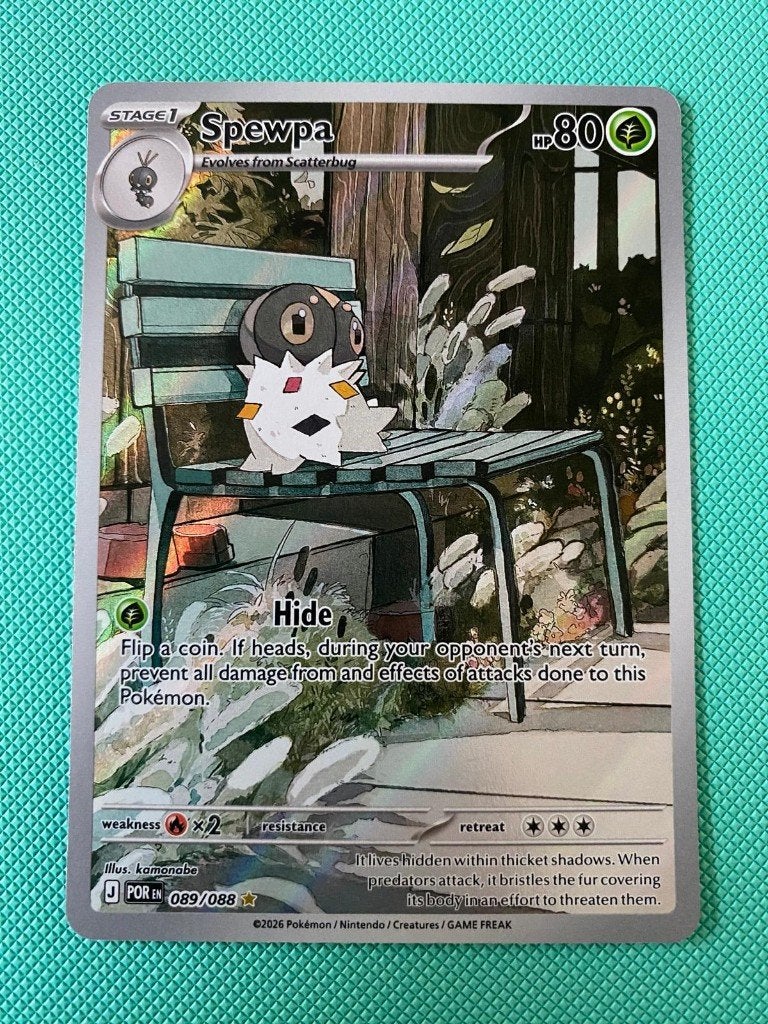 Spewpa 089/088 POR, Ophalen of Verzenden, Nieuw, Losse kaart, Foil