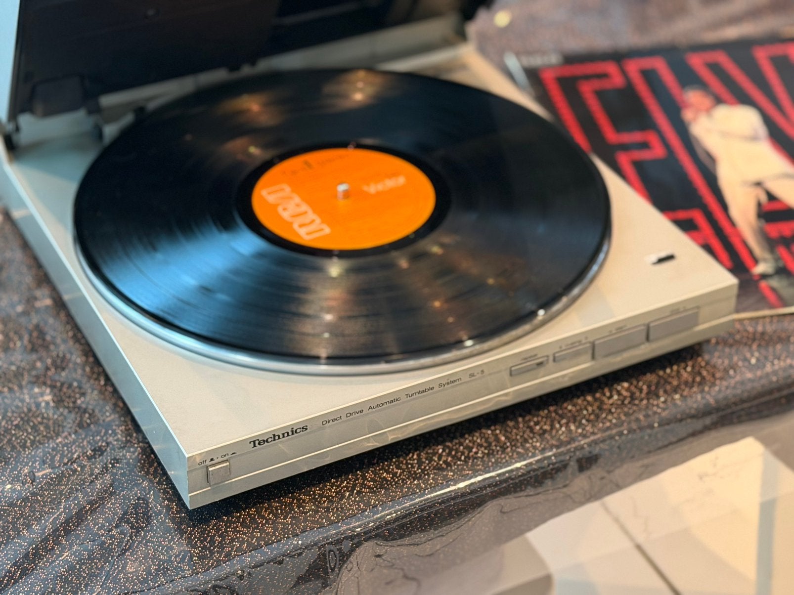 Technics SL-5 Direct Drive Automatic Turntable – Vintage, Ophalen of Verzenden, Zo goed als nieuw, Technics