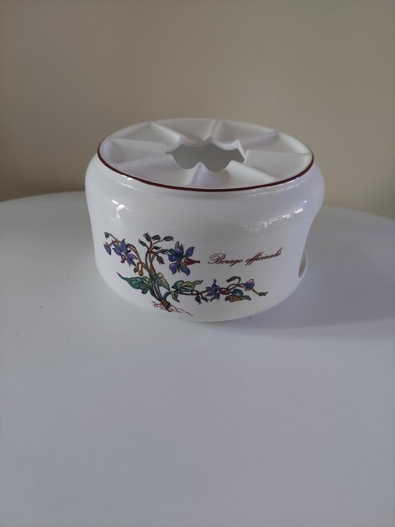 Villeroy&Boch Botanica theelicht, Ophalen of Verzenden, Zo goed als nieuw, Porselein, Bord of Schaal