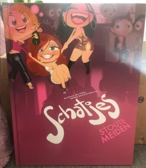 schatjes stoute meiden hardcover k3, Boeken, Stripboeken, Eén stripboek, Ophalen of Verzenden, Zo goed als nieuw