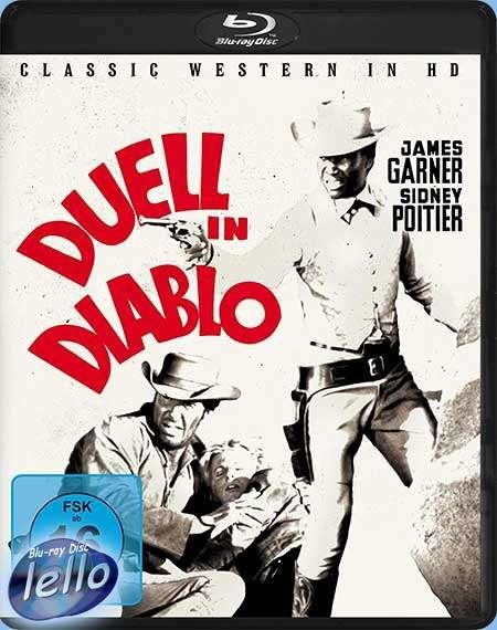 Blu-ray: Duel at Diablo (1966 James Garner, Sidney Poitier), Ophalen of Verzenden, Nieuw in verpakking, Thrillers en Misdaad