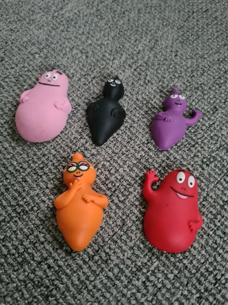 Barbapapa magneten magneetjes magneet 5 stuks, Gebruikt, Verzenden, Nvt, Nvt
