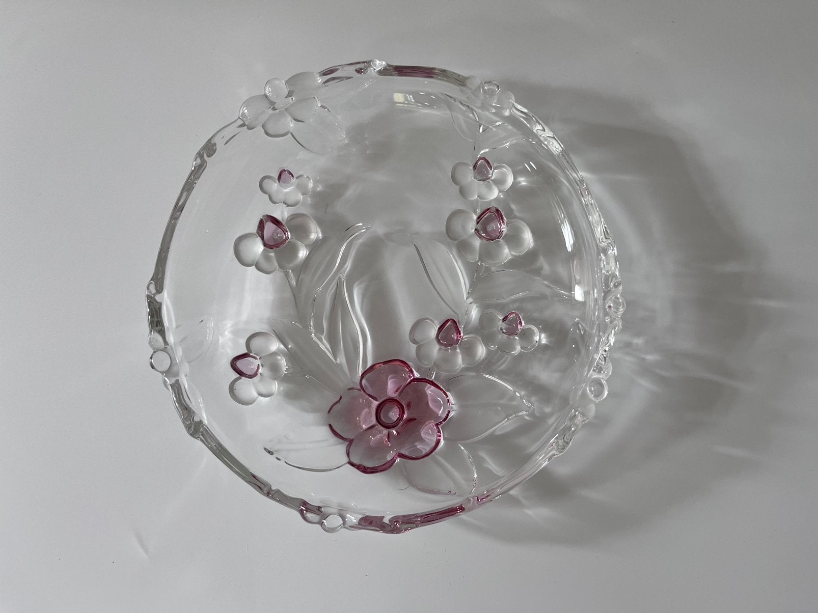 Walther Glas/Mikasa 'Toska' kersenbloesem schaal, '80, Verzenden
