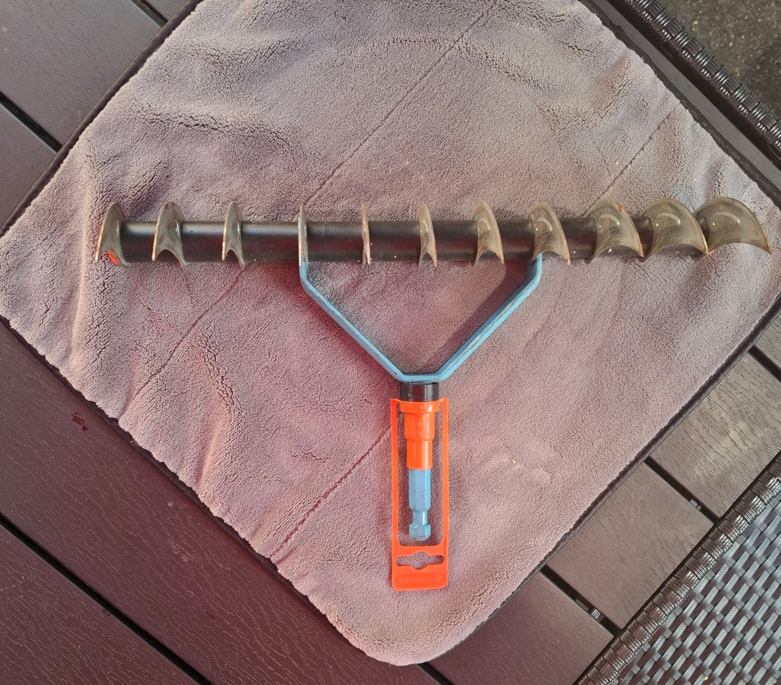 Gardena verticuteer hark- Gebruikt, Ophalen of Verzenden, Gebruikt, Gardena