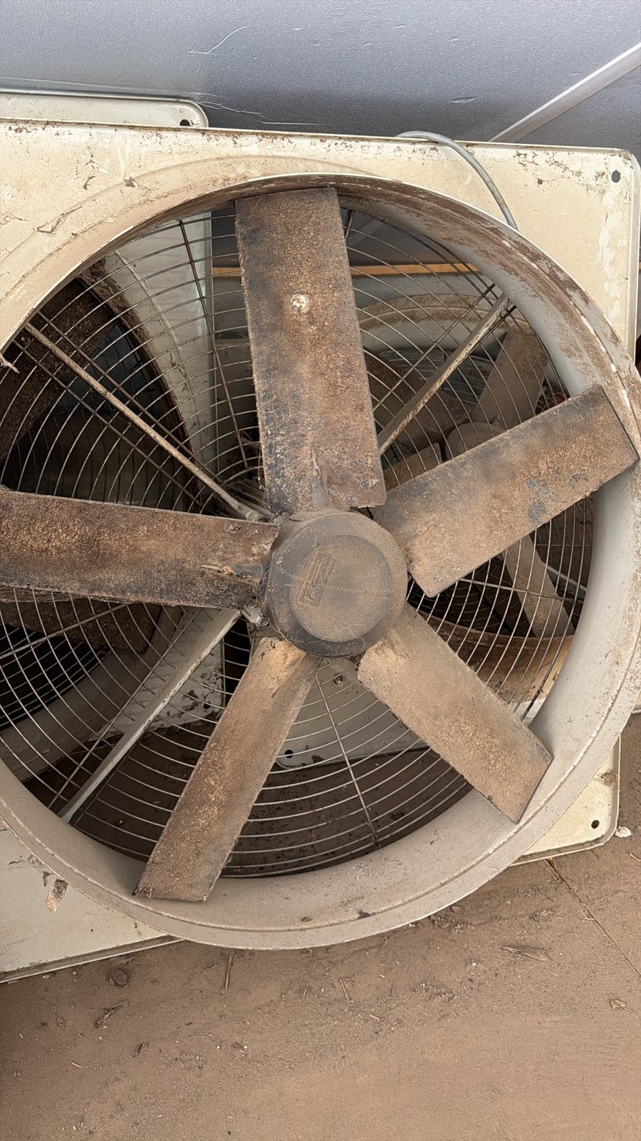 5 ventilatoren 83 cm doorsnede krachtstroom, Ophalen of Verzenden, Gebruikt, Ventilator