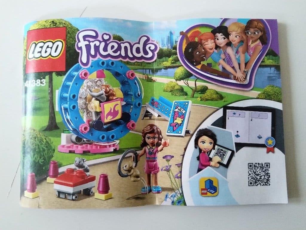 Lego Friends 41383 Hamsterspeelplaats, Compleet, Lego, Friends, Ophalen of Verzenden