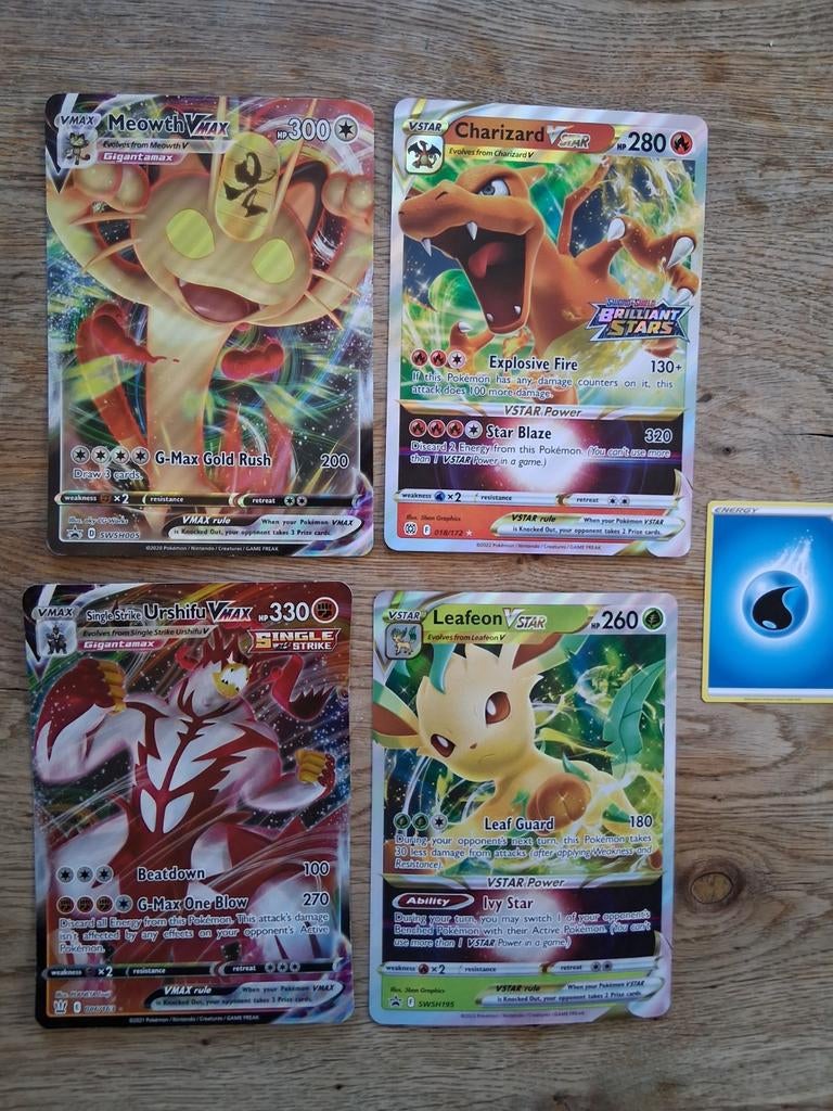 7 Mega pokemon kaarten, Ophalen of Verzenden, Zo goed als nieuw, Meerdere kaarten