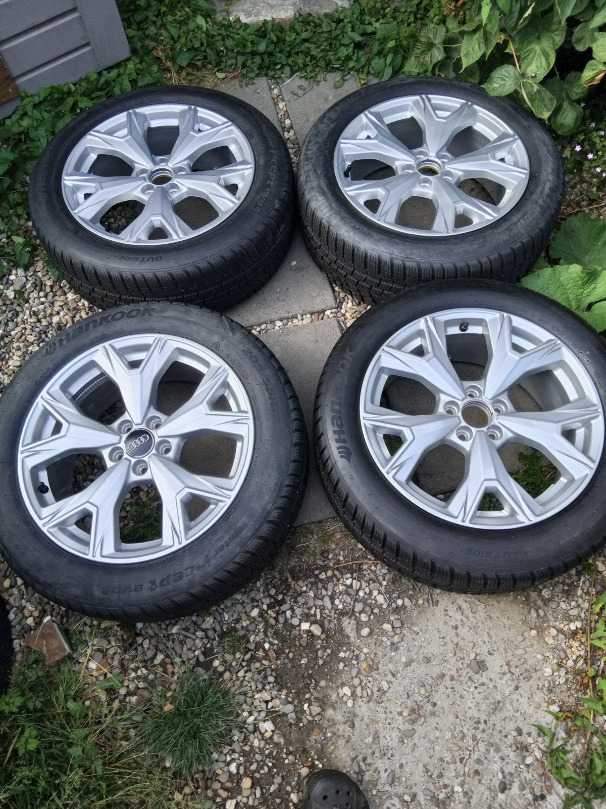 5x100 NIEUW winterset "17" AudI A1 polo GB, ibiza, 205-55-17, Auto-onderdelen, Banden en Velgen, Ophalen, Banden en Velgen, Nieuw