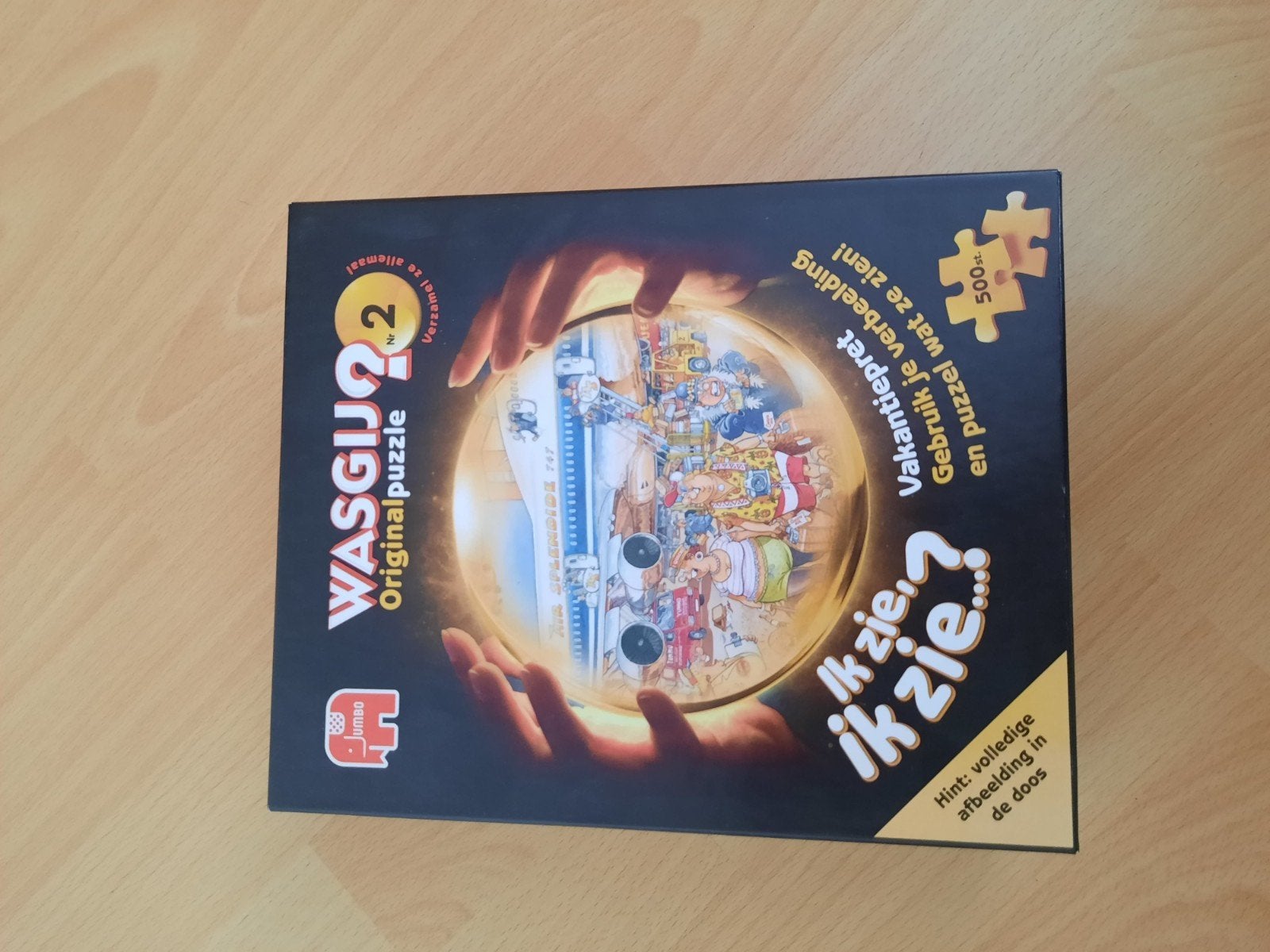 Wasgij Original 2: Vakantiepret 500 stukjes puzzel, Ophalen of Verzenden, 500 t/m 1500 stukjes, Zo goed als nieuw, Legpuzzel