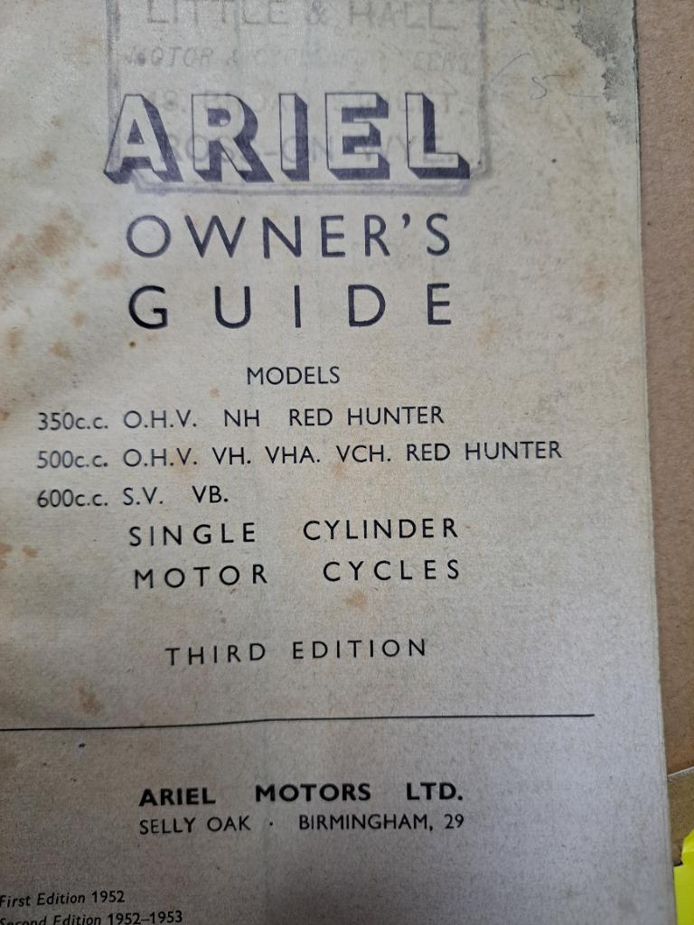 Ariel Hunter motor, Ophalen of Verzenden, Overige merken