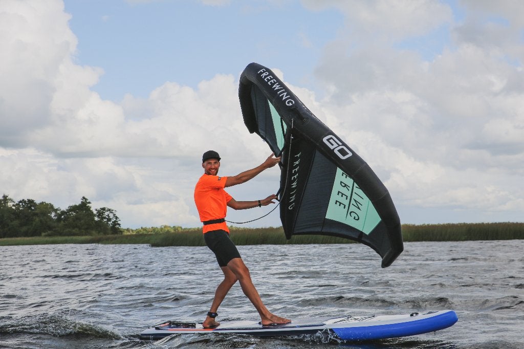 Altijd al willen leren wingsurfen? Huur een wingsurfset!, Watersport en Boten, Ophalen, Wingsurf-wing