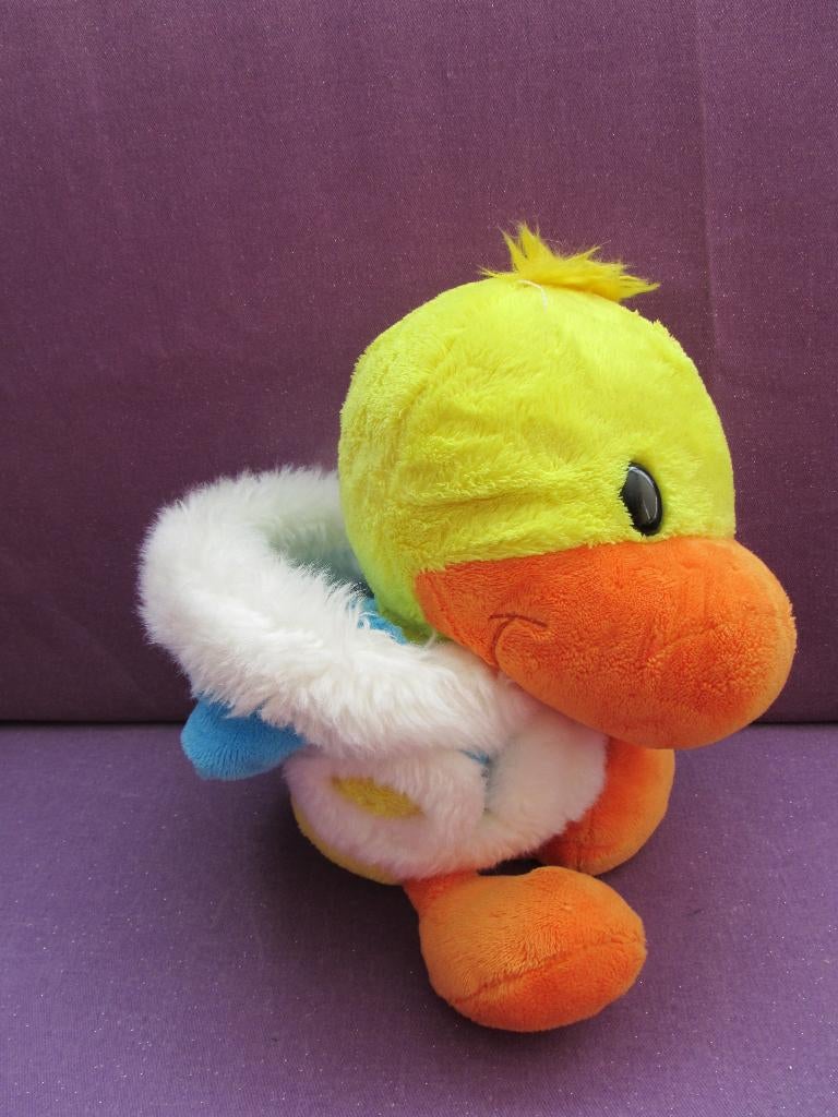 MYLO & FRIENDS Knuffel EEND ZIPPY. 23 CM ZITTEND **Nieuw**, Overige merken, Geel, Nieuw, Ophalen of Verzenden