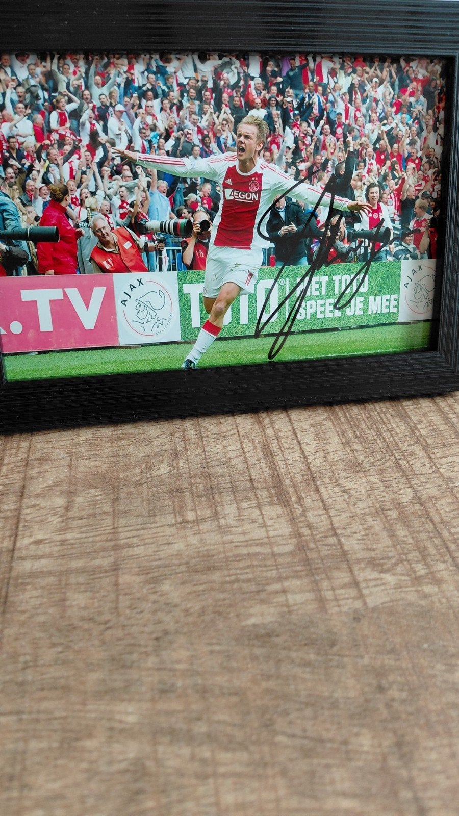 Gesigneerde Siem de Jong foto, Verzamelen, Ophalen of Verzenden