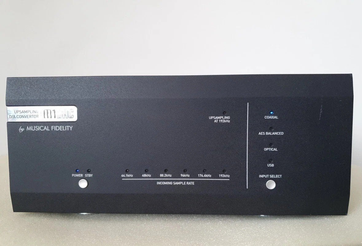 MUSICAL FIDELITY M1 DAC / 2X BURR-BROWN DACS / XLR-OUTPUTS, Ophalen of Verzenden, Zo goed als nieuw