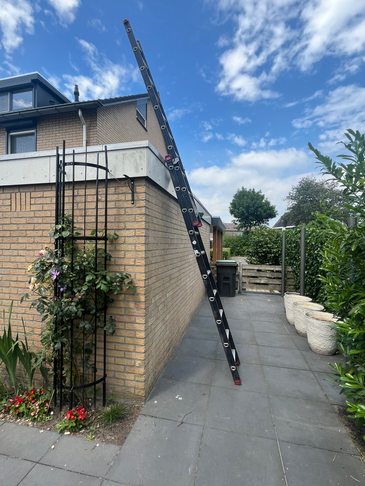 Altrex ladder, Doe-het-zelf en Verbouw, Ladders en Trappen, Ophalen, Gebruikt, Ladder, 2 tot 4 meter