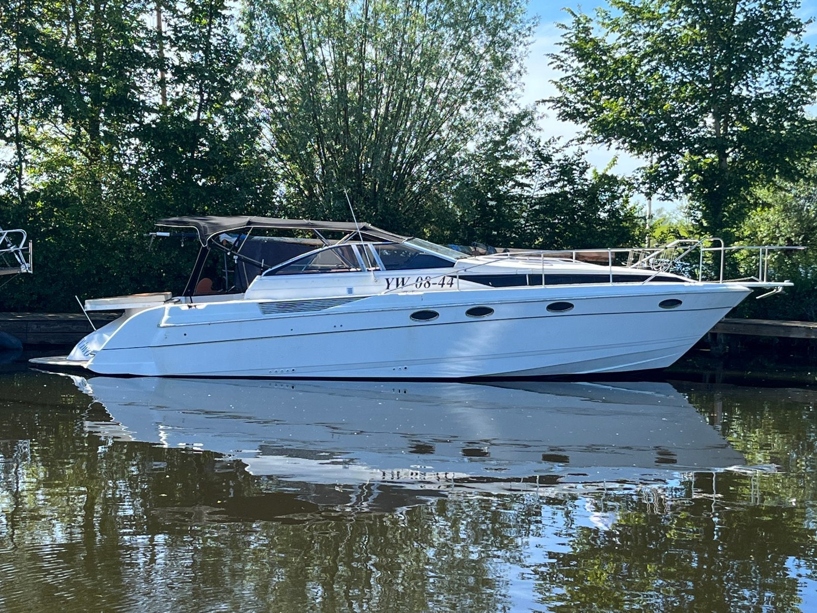 BAYLINER 3785 2 x diesel!, Watersport en Boten, Ophalen, 1.95 meter, Binnenboordmotor, Bayliner