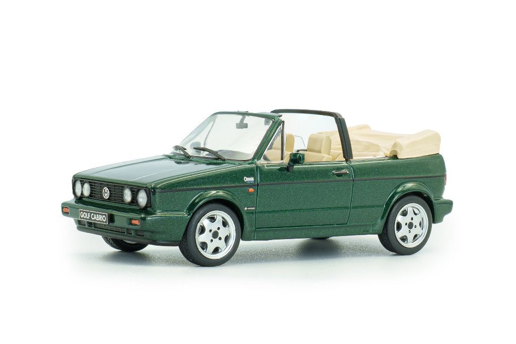 Volkswagen Golf Cabrio 1992 Groen Schaal 1/43 Solido, Hobby en Vrije tijd, Modelauto's | 1:43, Solido, Auto, Solido, Nieuw